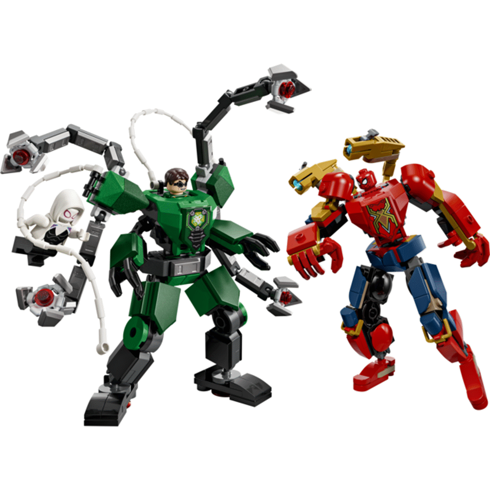 Lego Mech Battle Spiderman Vs Doc Ock